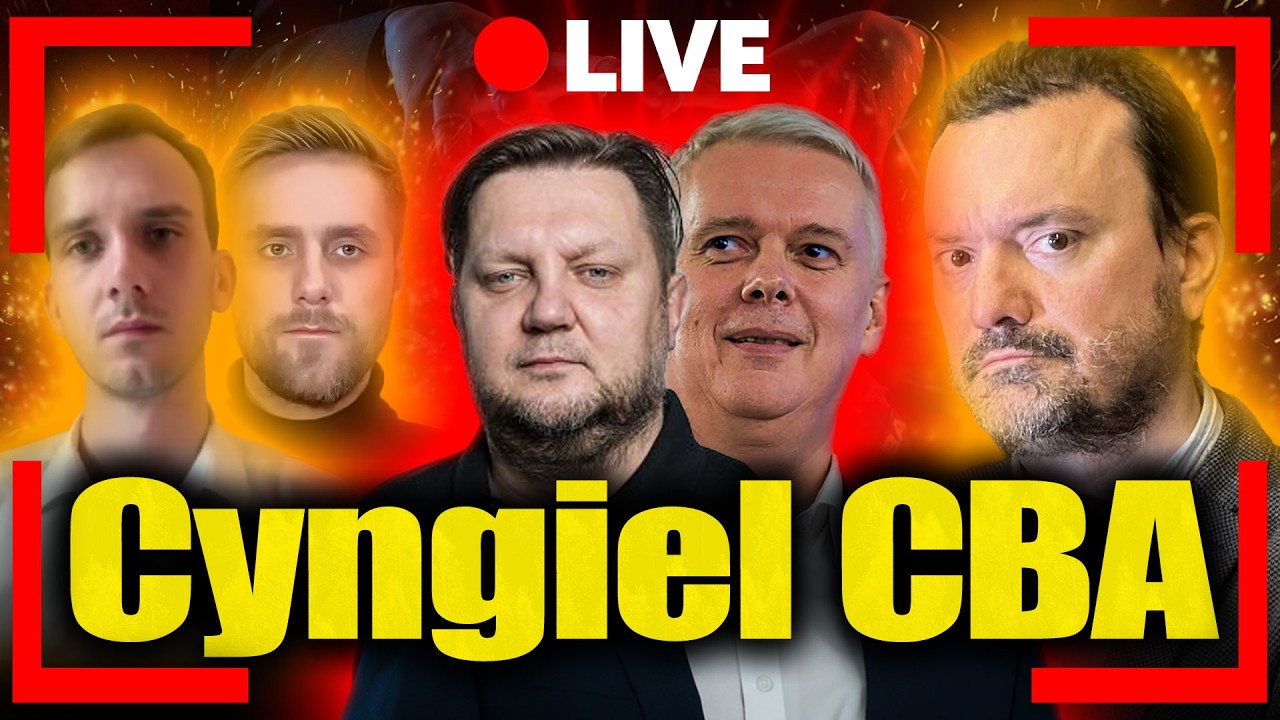 [LIVE] Jacek Harłukowicz-Cyngiel CBA za rząd&oacute;w Siemoniaka. Łukasz Bugajski, Filip Czaja, Jan Piński