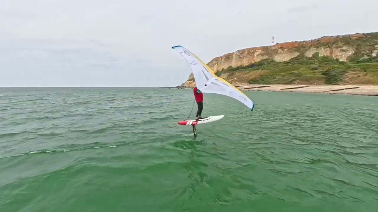 Session 19/08/25 au Havre wingfoil only.