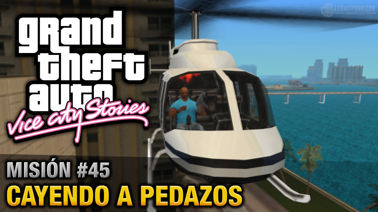 GTA Vice City Stories - Misión #45 - Cayendo a pedazos (Español/Sin Comentario - PCSX2)