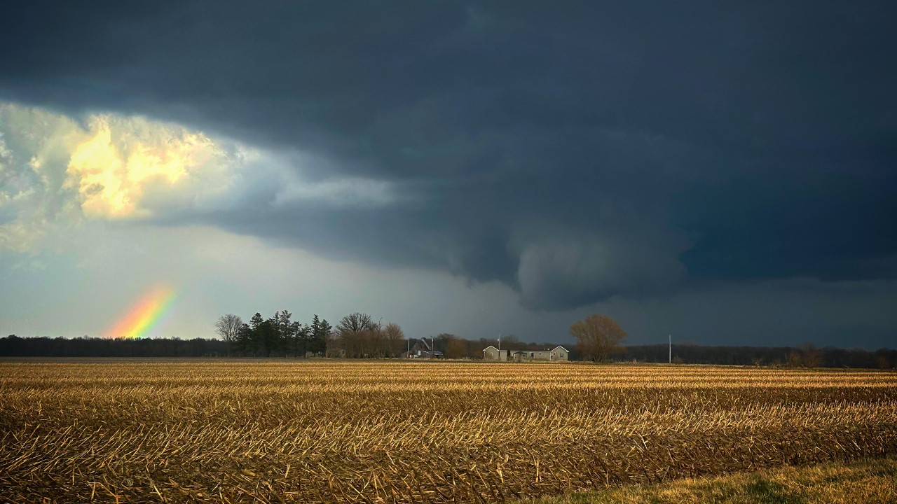 Pontiac, IL Tornadic Supercell Timelapse!