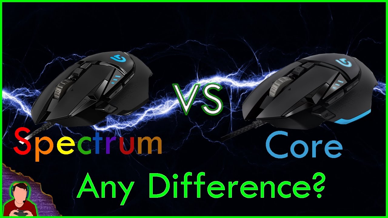 Logitech G502 Proteus Spectrum vs G502 Proteus Core | DIFFERENCES?