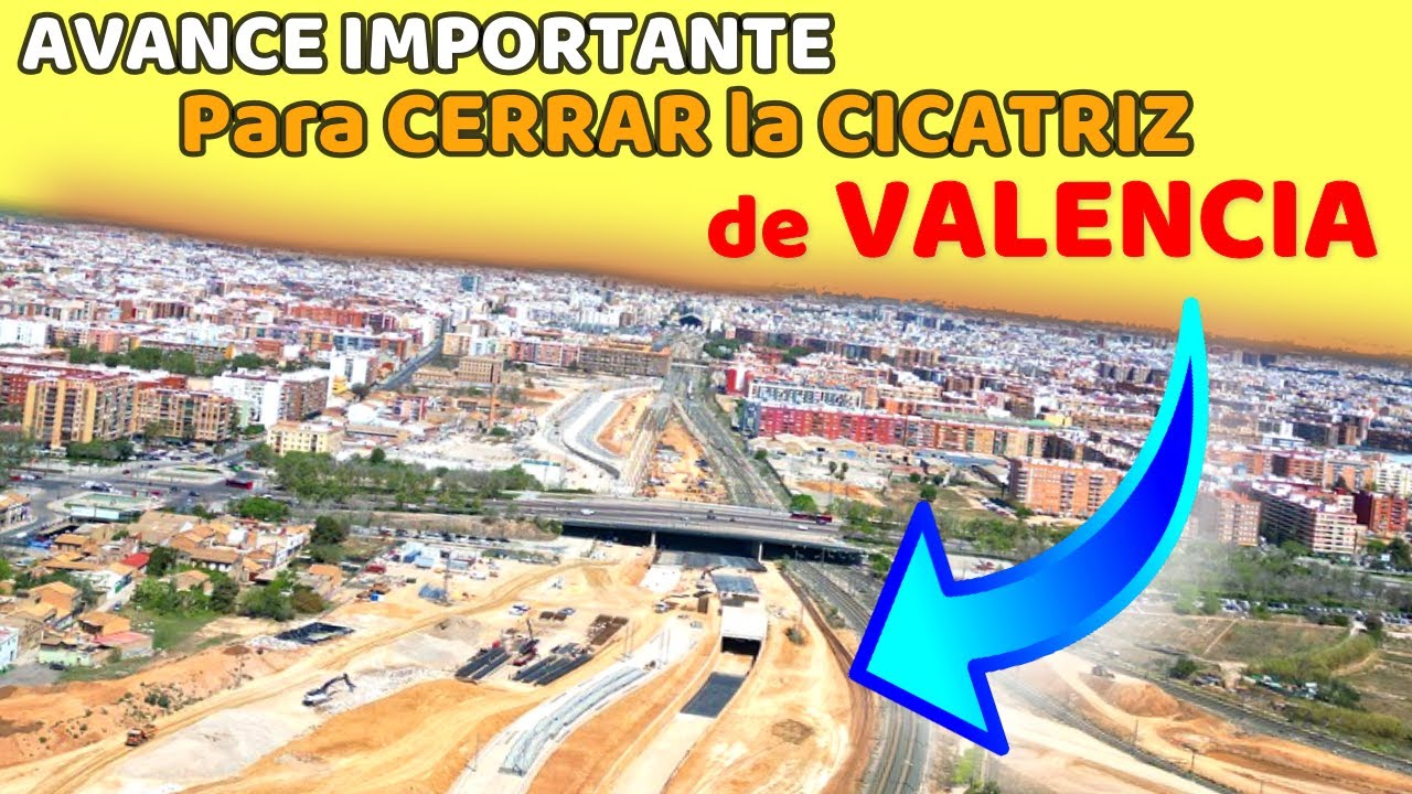 ⏺ AVANZAN las OBRAS del CANAL de ACCESO en VALENCIA ⏺ Estación Central / Ampliación Joaquín Sorolla