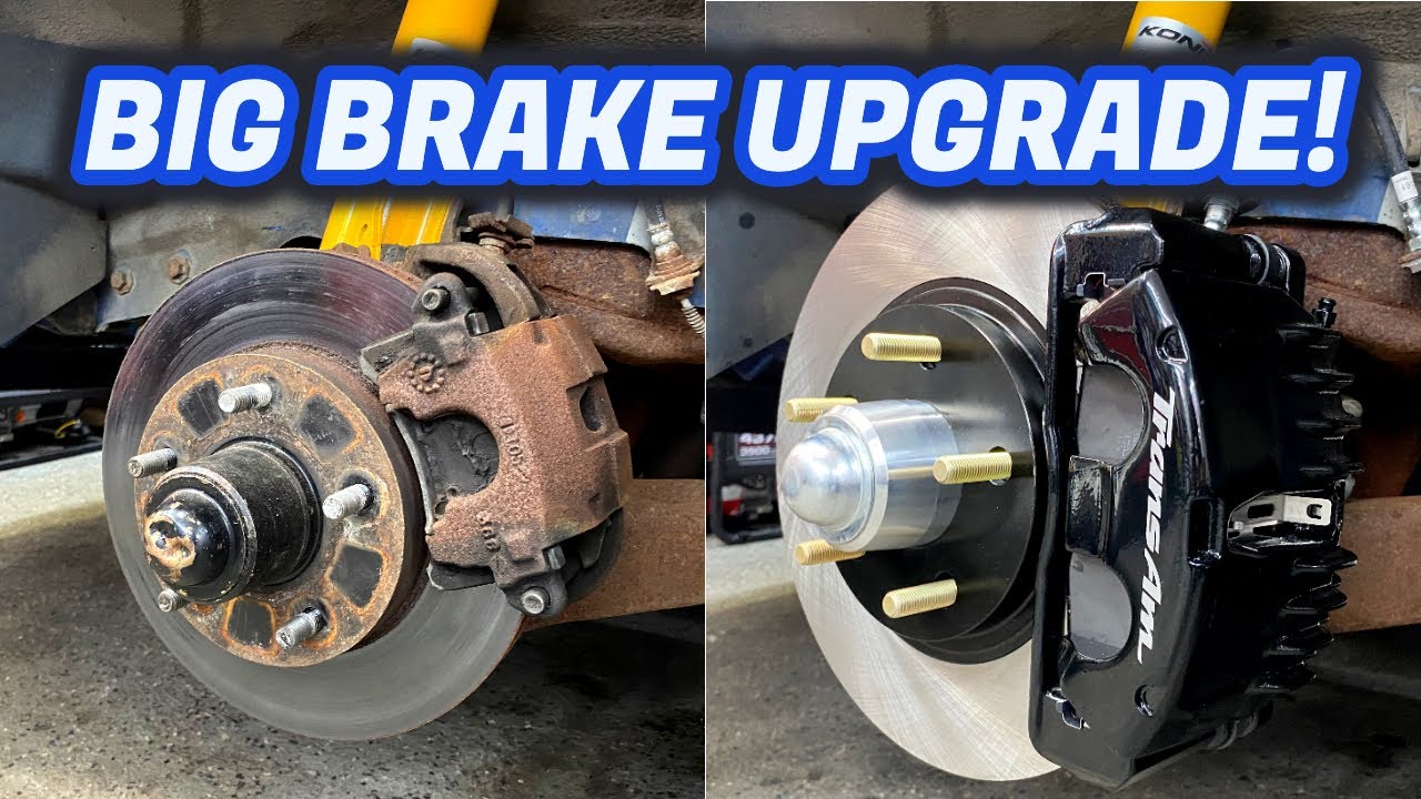 Let's Install Some BIGGER BRAKES on my 1986 Trans Am!