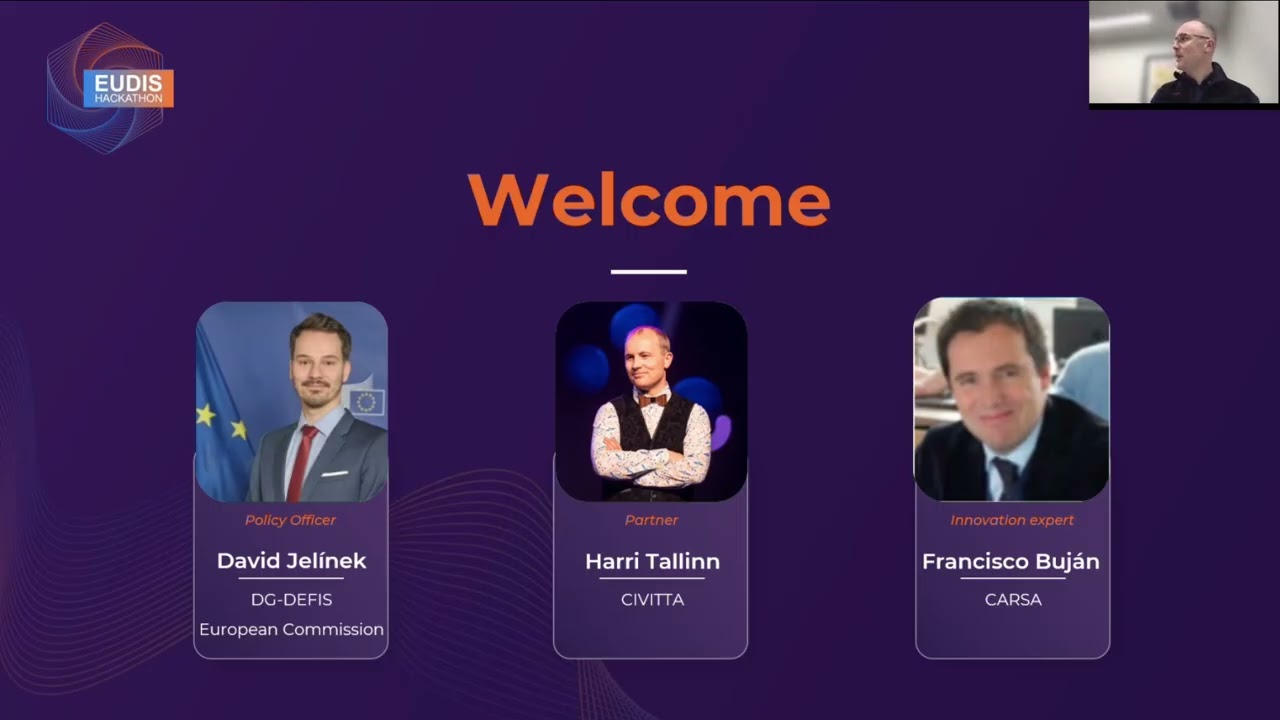 EUDIS Hackathon 2026 -  Info session for Local Organisers