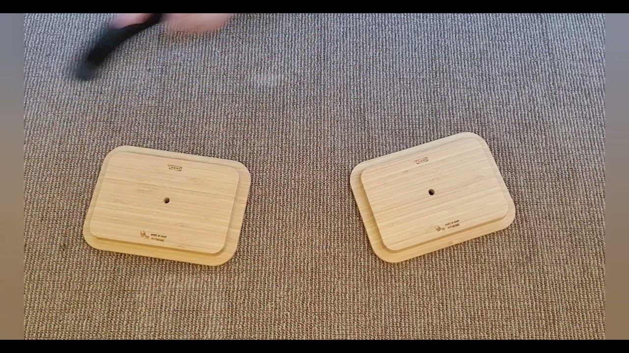 IKEA 14euro speaker stands