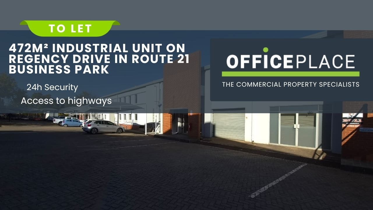 472m&sup2; Warehouse to let in Irene