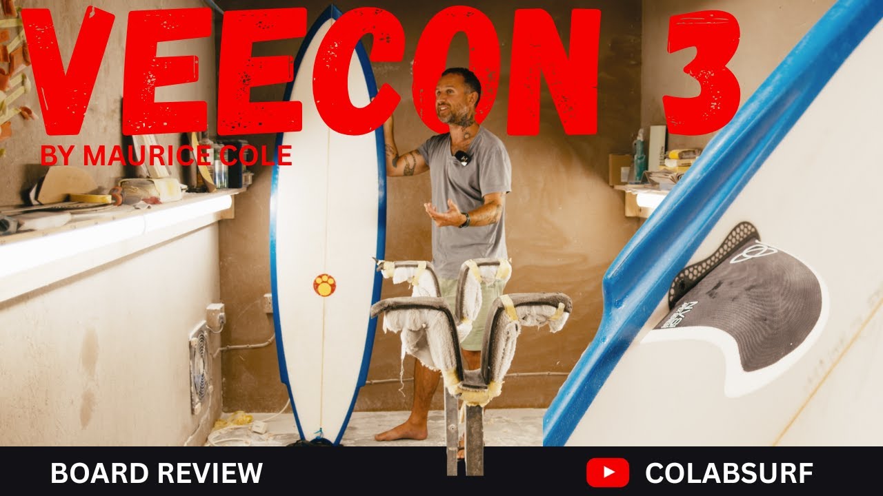 Обзор доски для серфинга Maurice Cole VeeCon 3 — «Новая любимая доска для серфинга Тома»