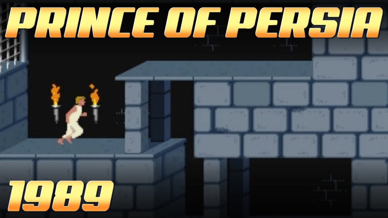 Prince of Persia 1989 - Apple II - Retro Gaming in 4K