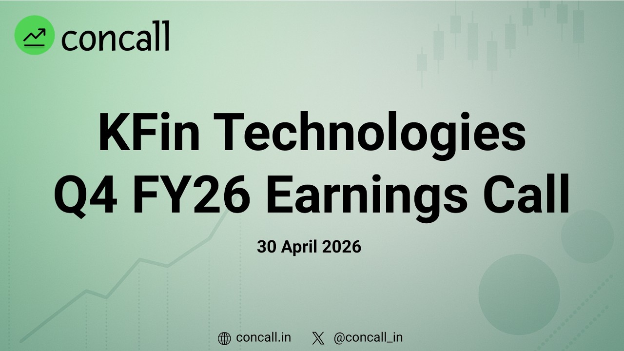 KFin Technologies Q4 FY26 Earnings Conference Call | Concall.in