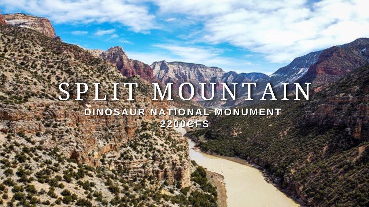 Split Mountain 2200CFS | Dinosaur National Monument | Green River | 03/26/2022