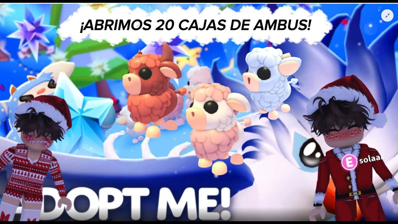 abrimos 20 cajas de ambus(volvemos a adopt me)
