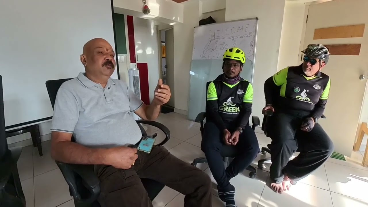 Go Green Ride to Mr. Venkataraman “mini forest”. Part 3