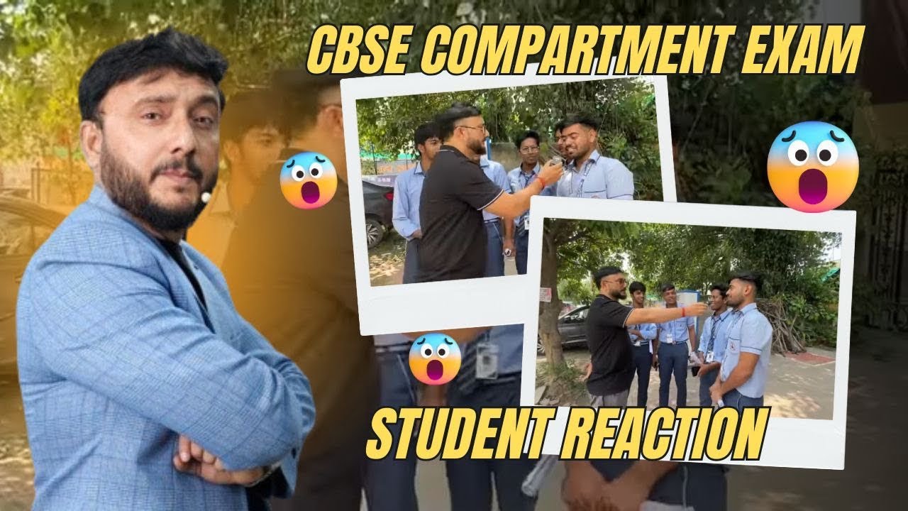 Cbse Compartment Exam Students Reactions | Exam Jankari 