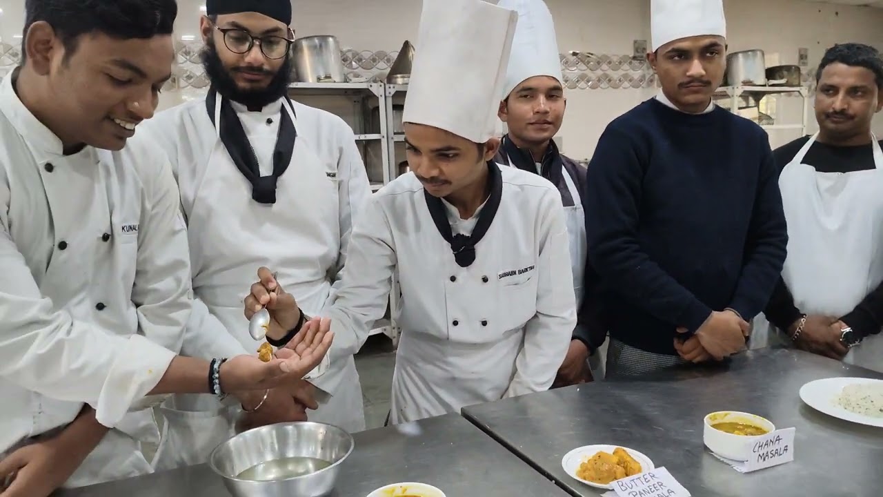 Food Presentation On 09-Jan-2026 By DFP Batch In HINDI HM Gwalior.
