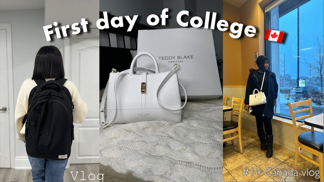 FIRST DAY OF COLLEGE AS AN INTERNATIONAL STUDENT IN CANADA 🇨🇦 | MY EXPERIENCE | ALGOMA UNIVERSITY