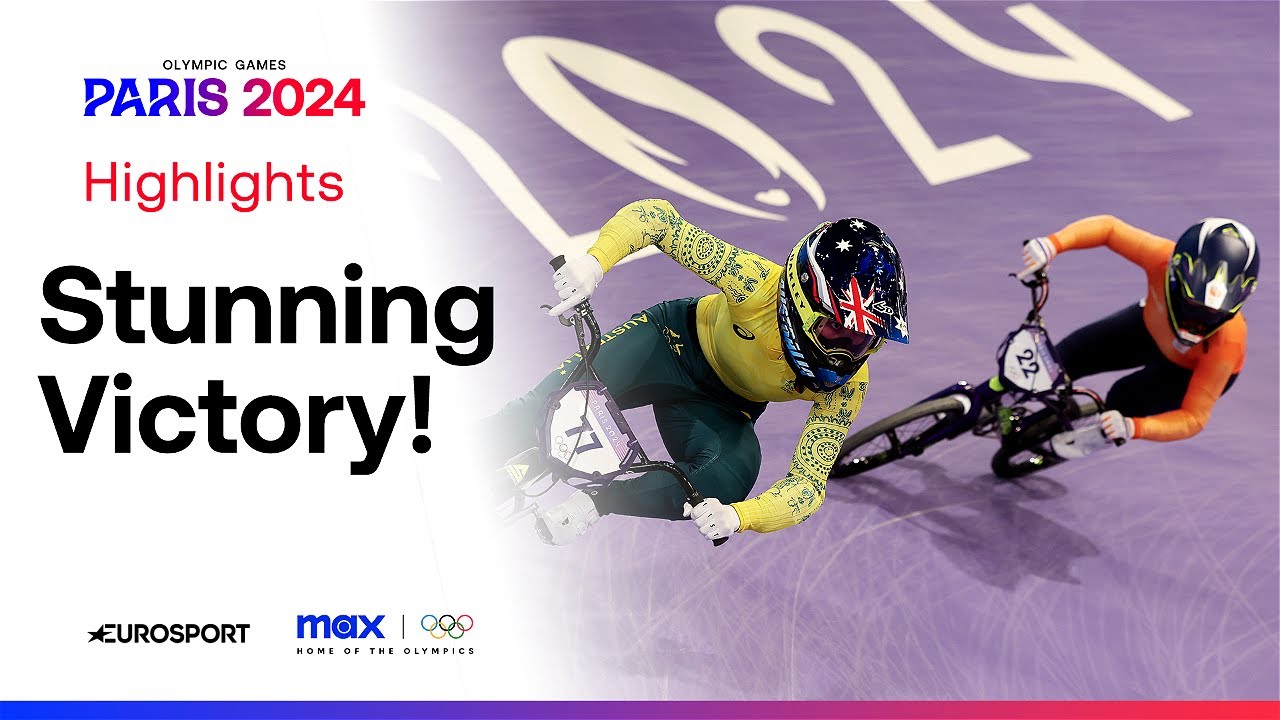 STUNNING VICTORY! 🔥🤩 | Cycling BMX Racing Women's Final Highlights | #Paris2024 #Olympics
