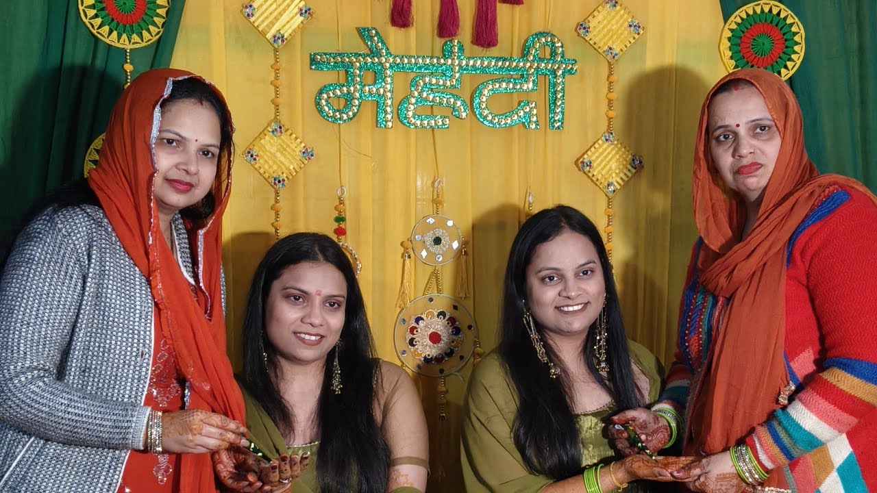 Mehndi vlog ❤️😊