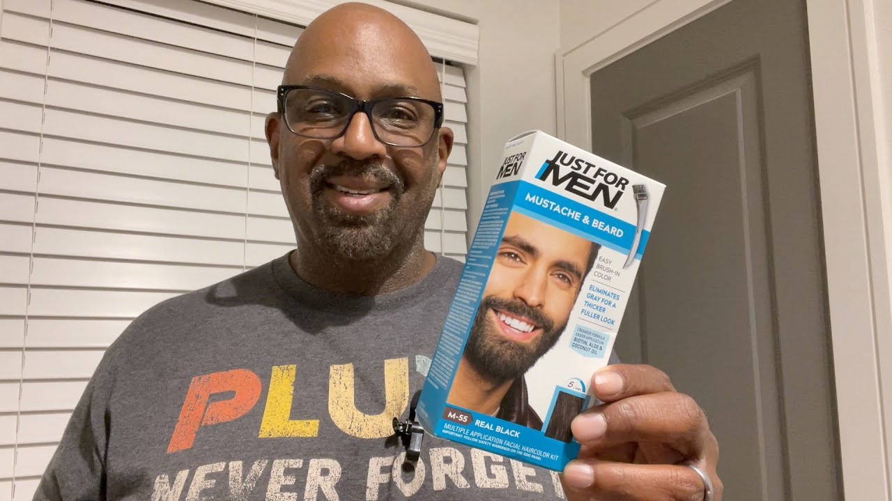 Best Men's Beard Color for 2025? Just For Men Mustache & Beard Review