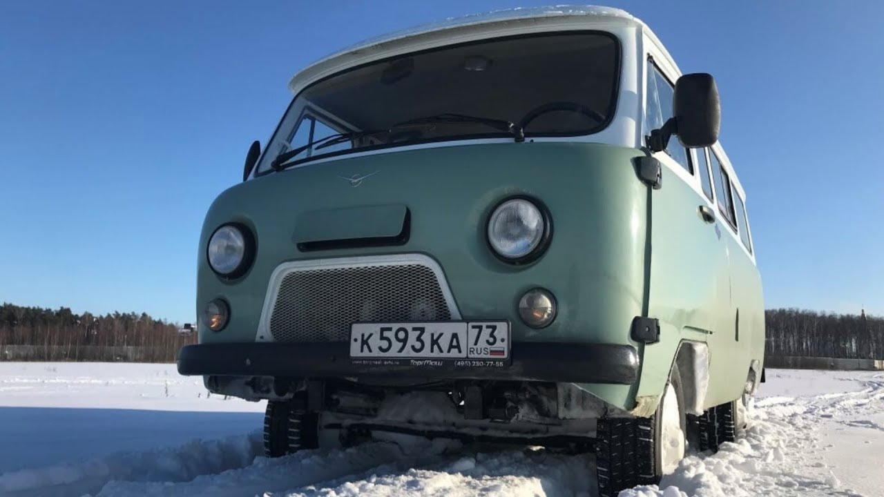 Legendary UAZ Bukhanka - POV driving without rules