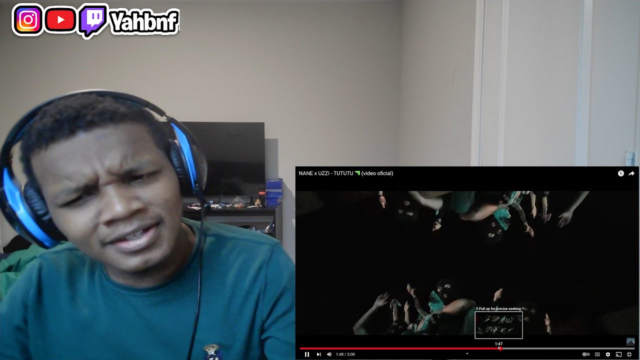 American Reacts To NANE x UZZI - TUTUTU 🔫 (video oficial)