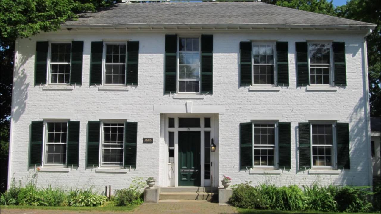 Some Historic Homes in Wiscasset, Maine