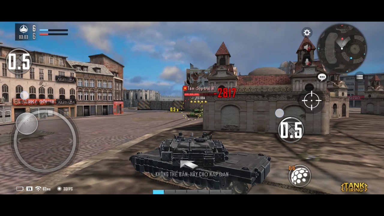 Tank Firing: Trận chiến căng thẳng với đối thủ hơn cấp độ#tank #Tank MIA 2D#youtube