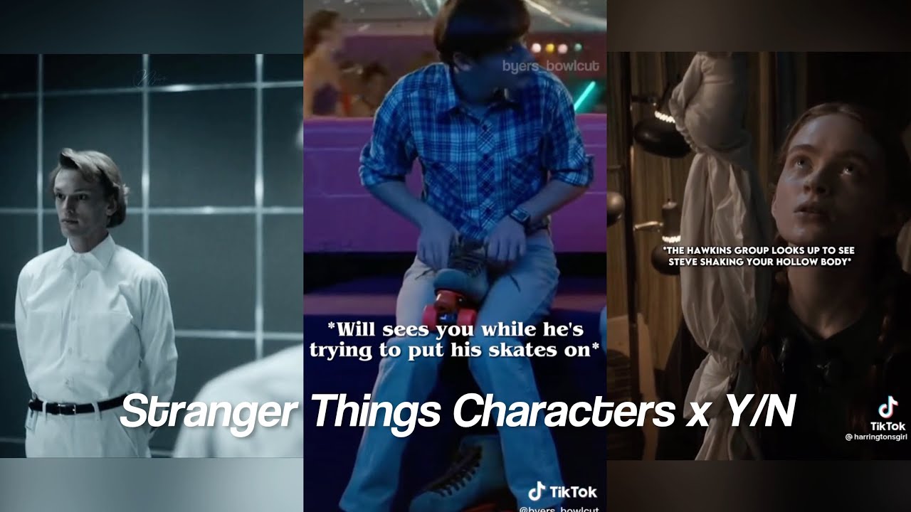 Stranger Things Characters x Y/N TikTok POV