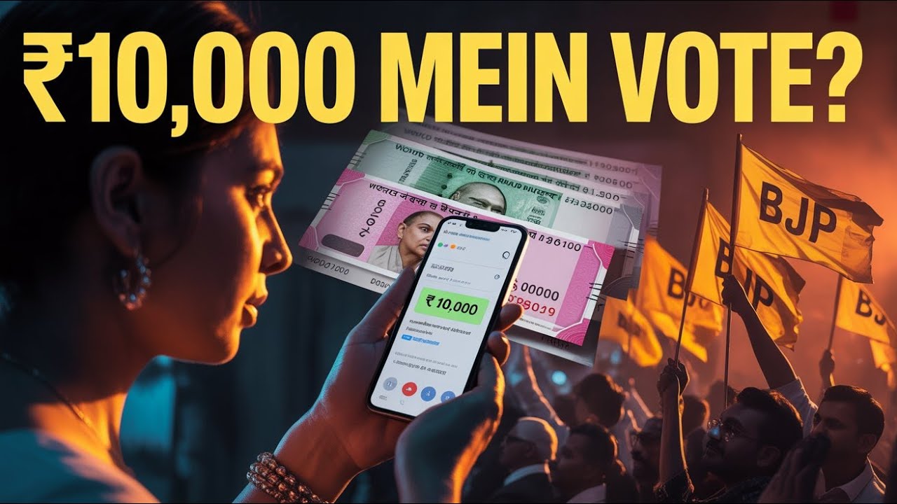 BJP's MASSIVE ₹10,000 Vote Buying Scandal in Bihar Election 2025