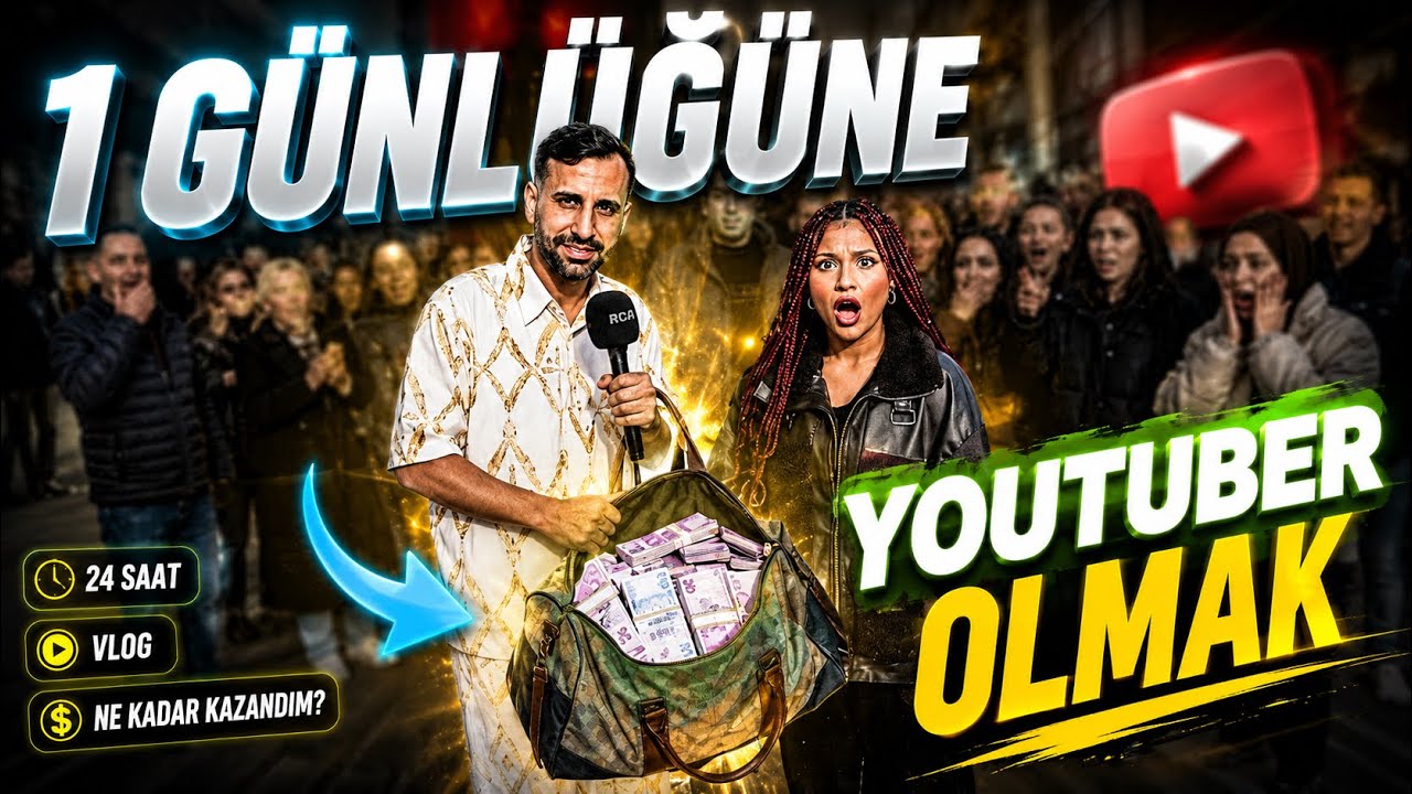 10.000 TL KARŞILIĞINDA YOUTUBER OLUR MUSUN?
