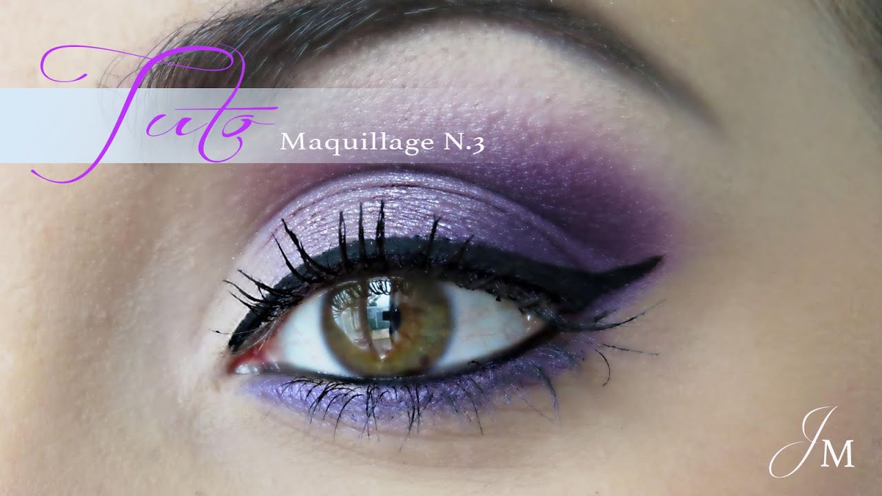 **Tuto maquillage N.03** // Mauve électrisant //