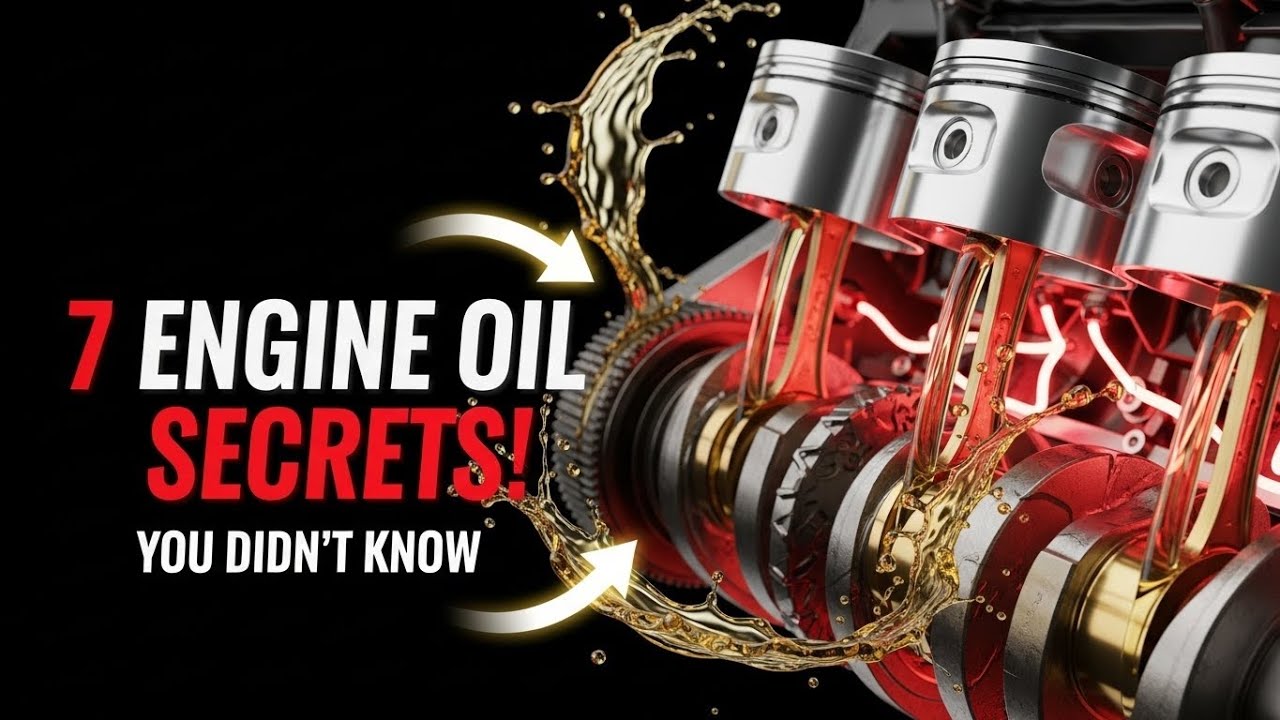 7 Amazing Facts About Engine Lubrication You Didn’t Know (Engine Oil Explained)