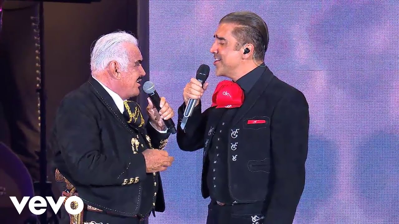 Vicente Fernández - Paloma Querida (En Vivo)[Un Azteca en el Azteca] ft. Alejandro Fernández