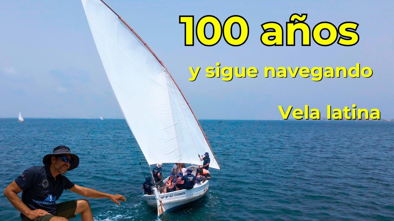 Navegar en VELA LATINA de más de 100 años es viajar al PASADO - Tradición viva del Mar Menor Ep.88