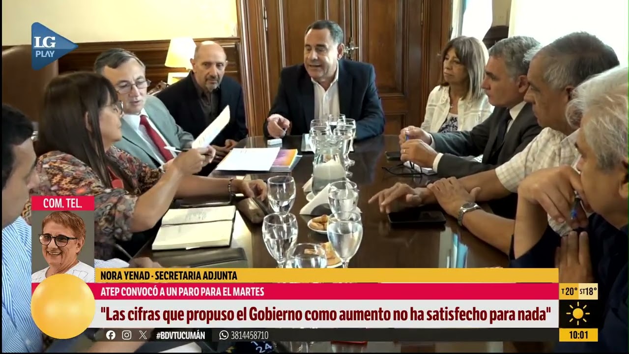 ATEP convocó a un paro para el martes: 