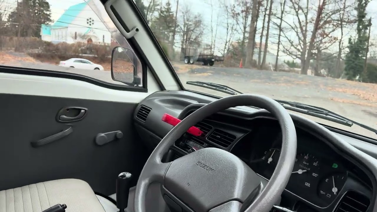 Suzuki carry truck dump operating