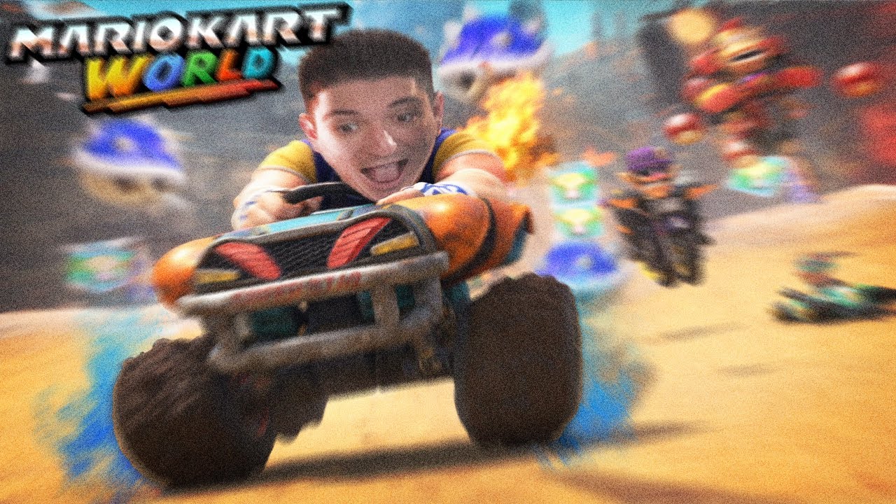 NON HO MAI VISTO CICCIO COSI ARRABBIATO! | MARIO KART WORLD
