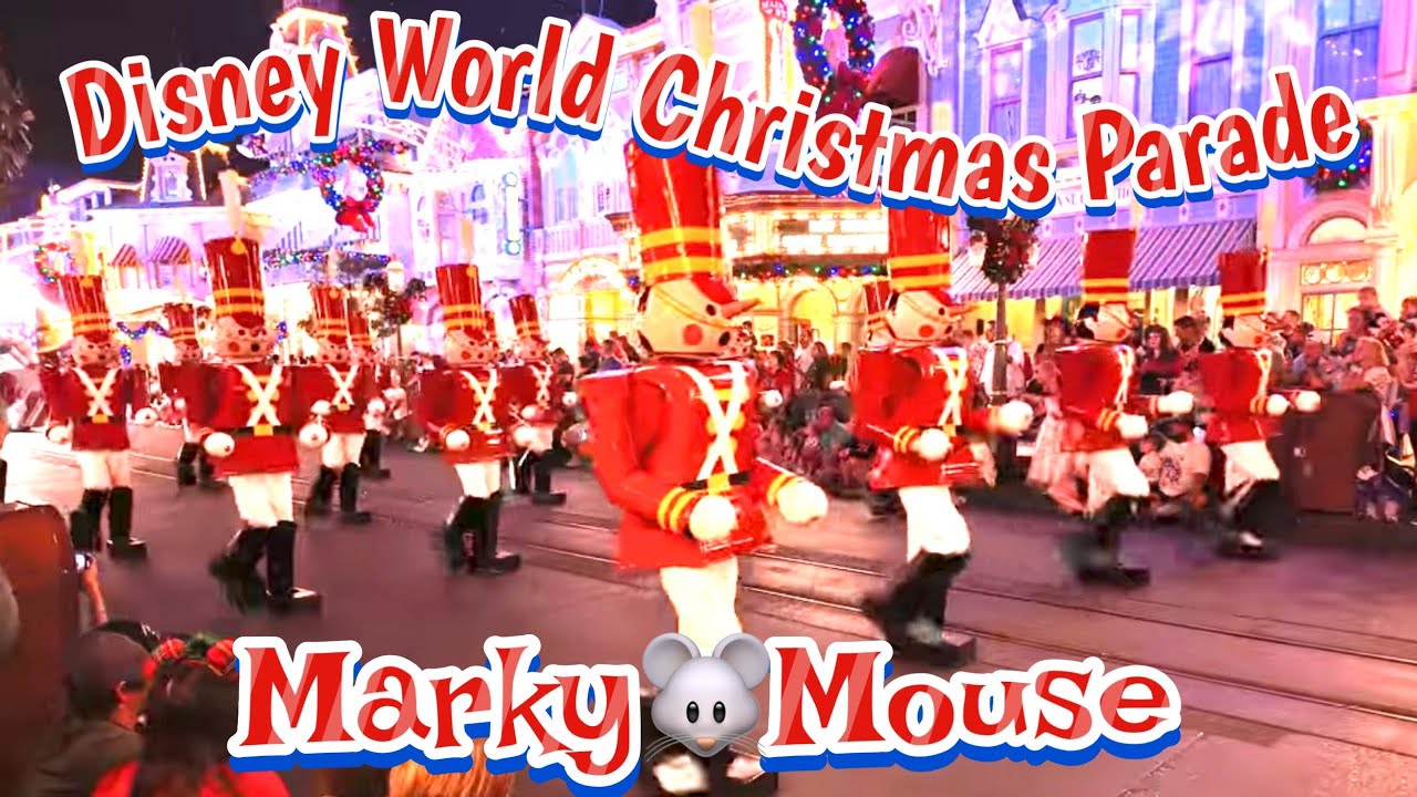 Disney World FULL Mickey’s Once Upon A Christmas Time Parade Magic Kingdom