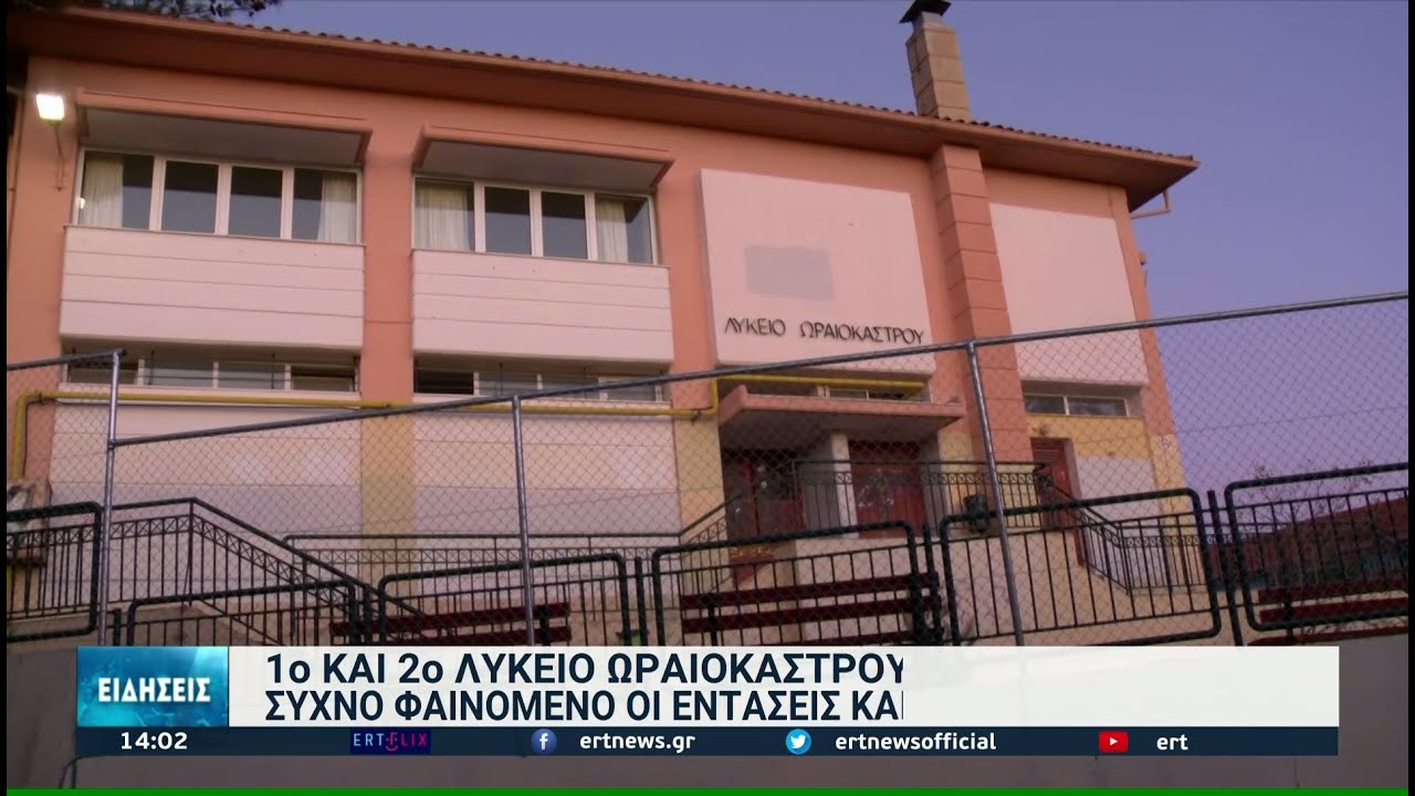 Θεσσαλονίκη: Αλλεπάλληλα τα περιστατικά ενδοσχολικής βίας | 22/12/2021 | ΕΡΤ