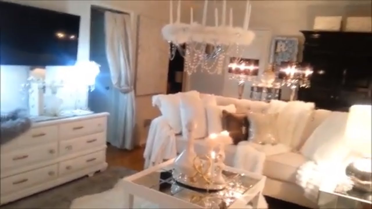 Updated Glam Living Room Tour 2018 | Second Version