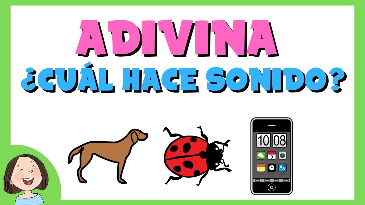 Adivina cuál hace sonido_Discriminación auditiva