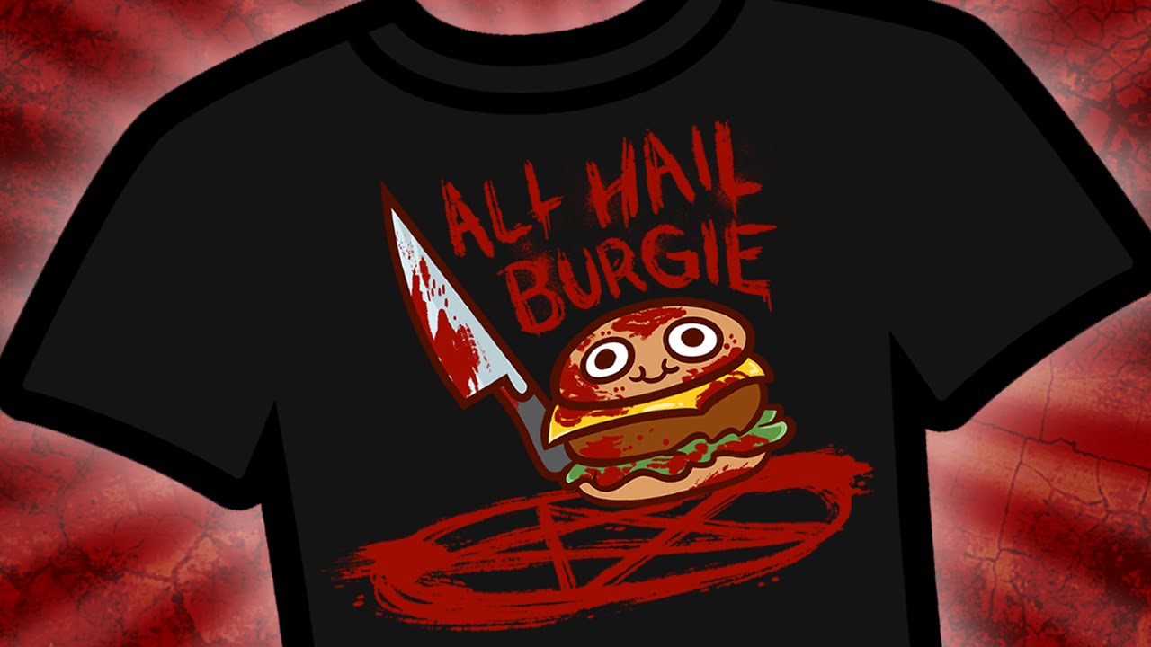 All Hail Burgie - Spooky Halloween Shirt!