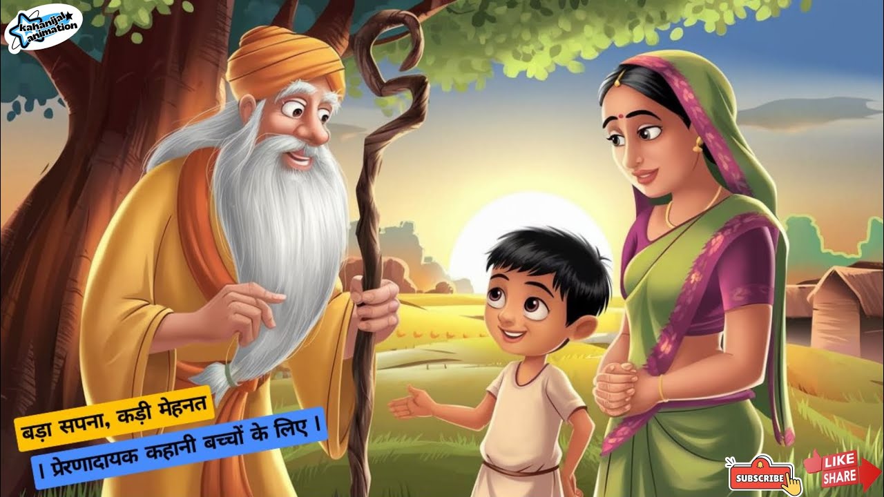 Dream Big, Work Hard | बड़ा सपना, कड़ी मेहनत | Inspirational Story for Kids | Moral Stories