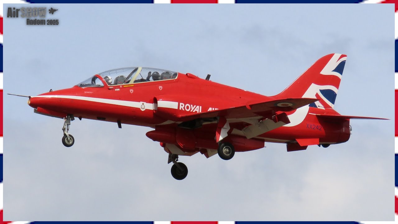 RED ARROWS - PRZYLOT NA AirSHOW RADOM 2025