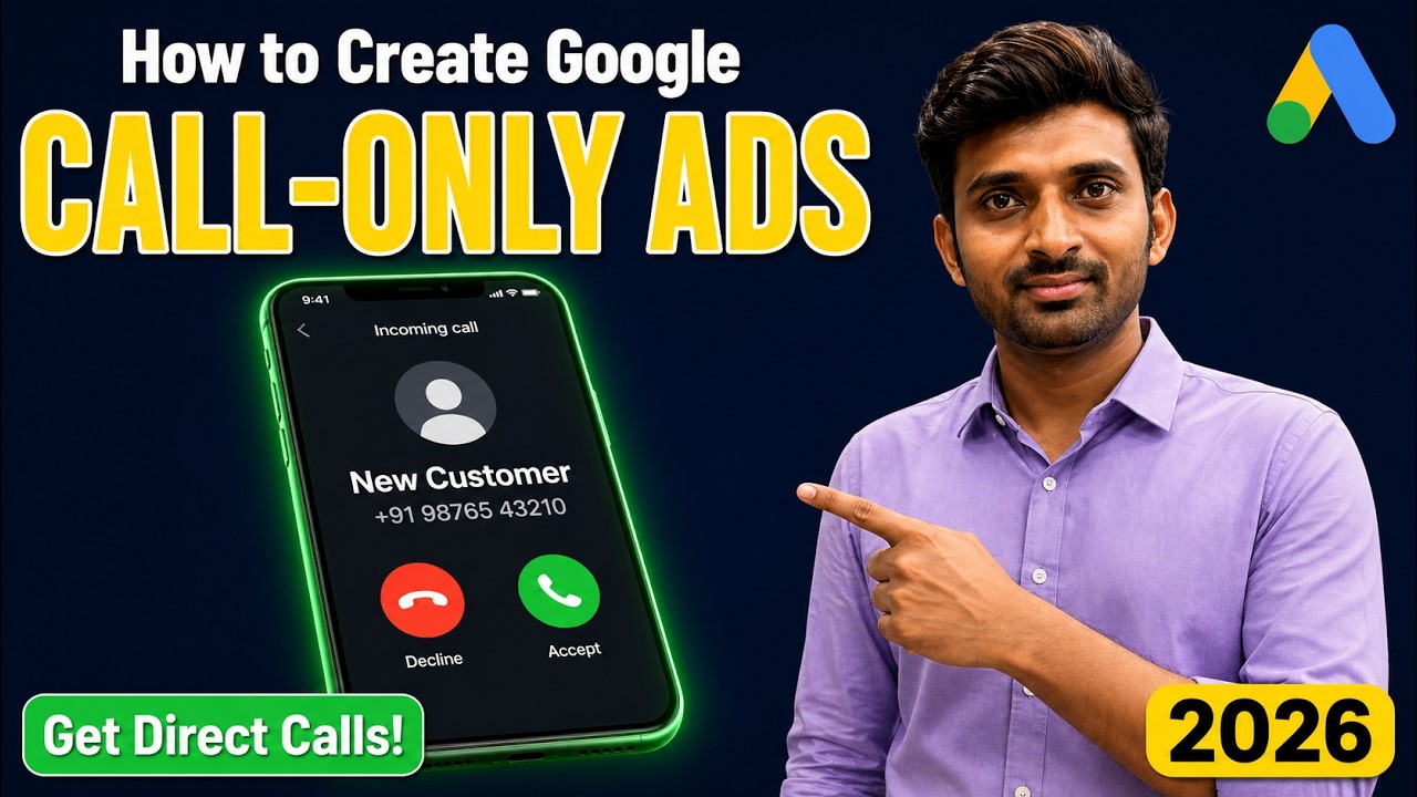 How to Create Google Call-Only Ads (Step-by-Step Tutorial 2025) | Call Ads By Amit Giri