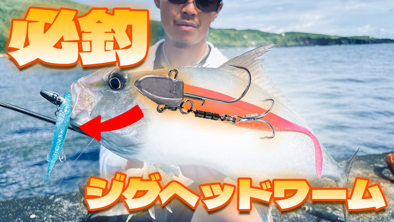 【青物爆釣】VJよりも釣れる！？ダート系最強ジグヘッドワーム実釣インプレッション！