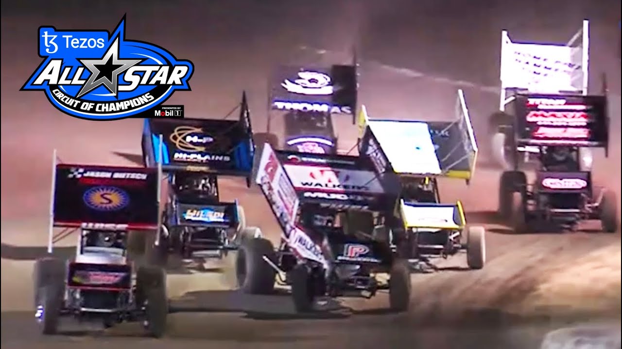Tezos All Star Circuit of Champions Sprint Car Feature | I-96 Speedway 5.13.2022