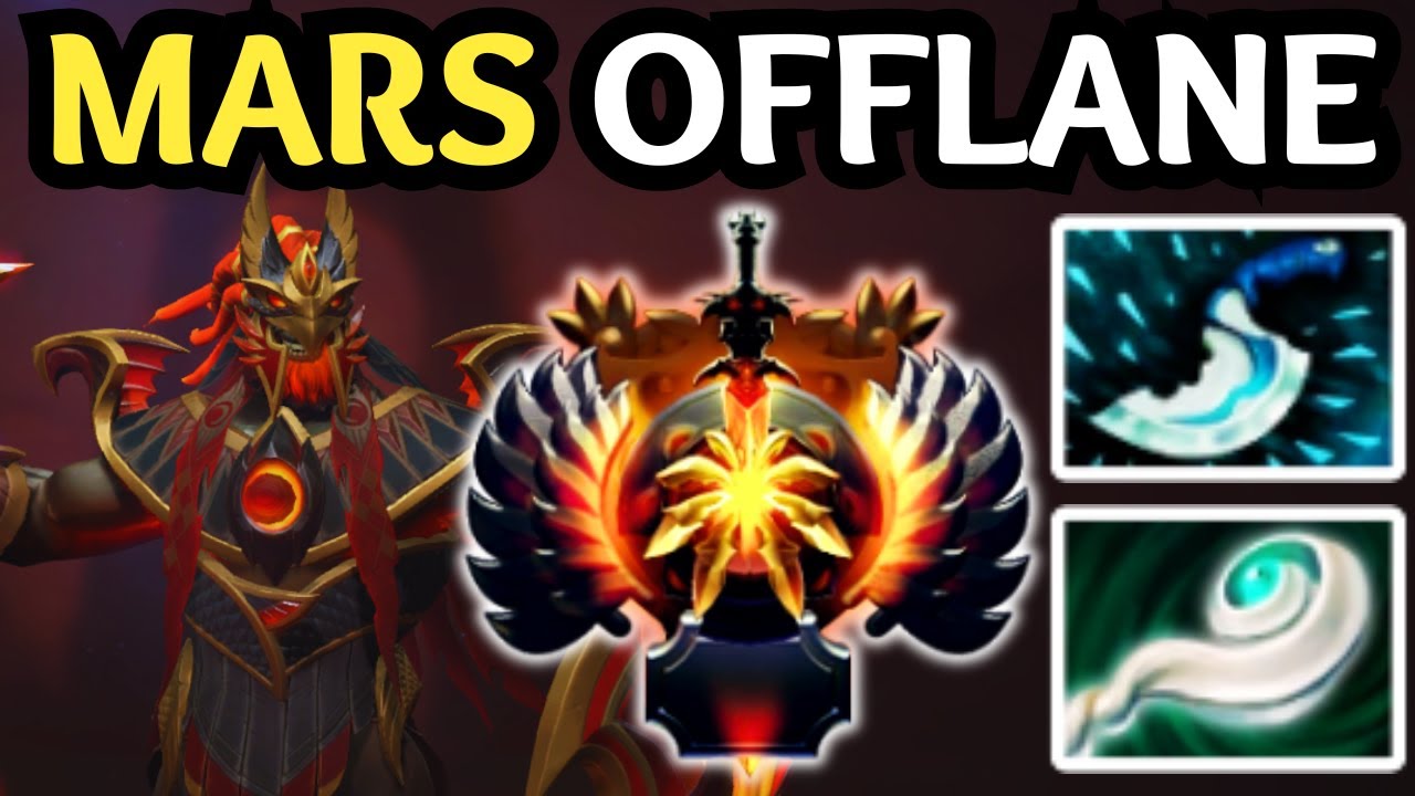 🔥 MARS OFFLANE — SPEAR 😈 ARENA 😈 TRAPPED 😈 | DOTA 2 🔥