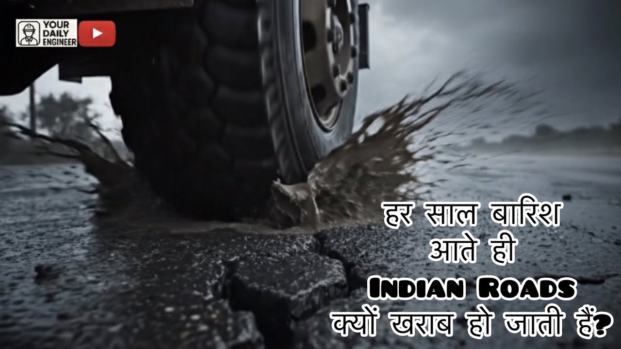 हर साल बारिश आते ही Indian Roads क्यों खराब हो जाती हैं? 
