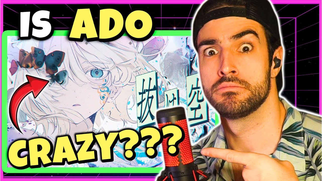 FIRST  Time REACTING To ADO'S 抜け空 | Music Video Reaction
