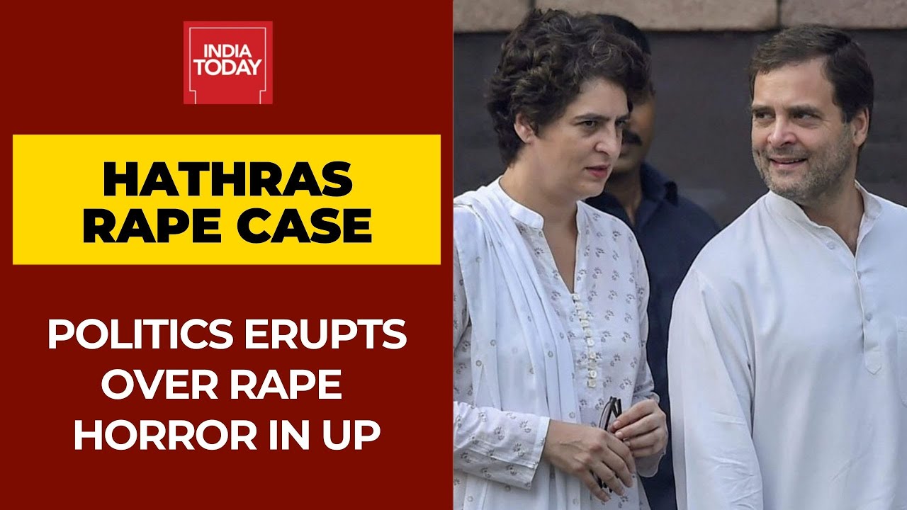 Politics Erupts Over Hathras Rape Horror: Rahul, Priyanka Gandhi To Visit Victim's Family